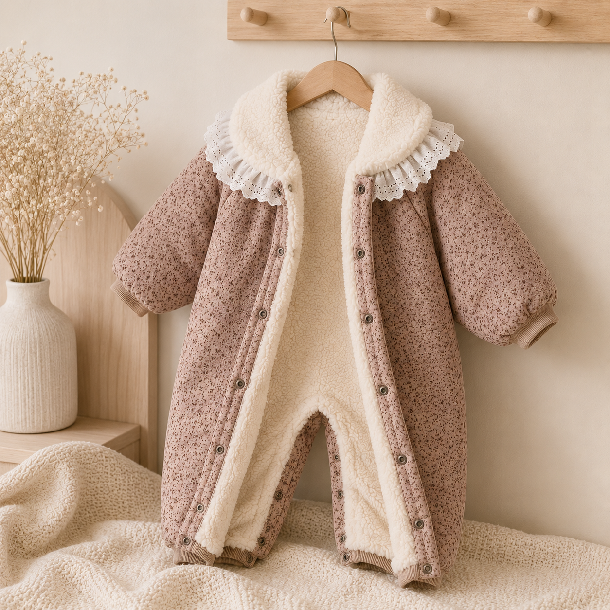 Combinaison Bébé Hiver | chaude, douce et confortable | Unisexe | 6à 24mois