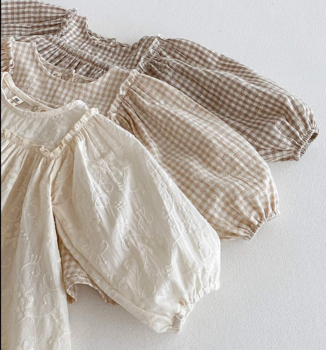 Ensemble Blouse Dentelle & Short Bébé Fille | Coton | 0M à 3 ans