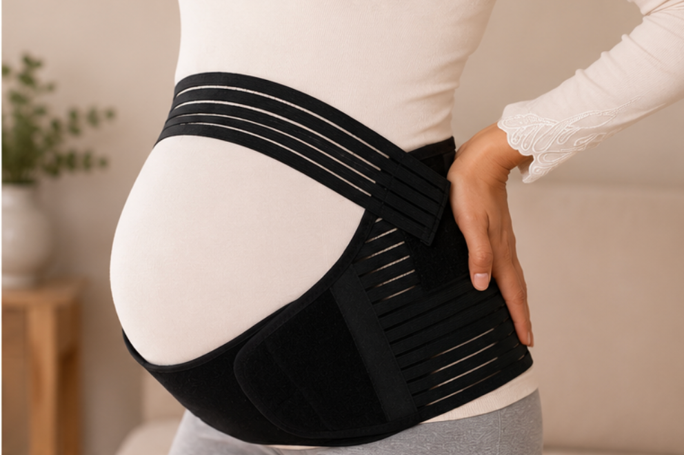 Ceinture de Grossesse Respirante – Soutien Abdominal & Lombaire |littlebunz