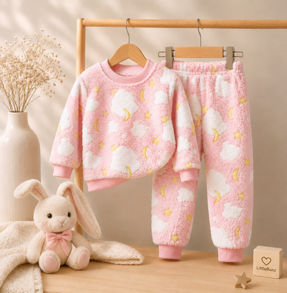 Ensemble Pyjama Enfant | Flanelle Douce | LittleBunz| 6mois à 3 ans