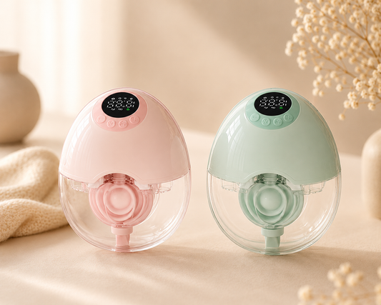 Tire-lait electrique portable sans fil sans BPA – Bride silicone | LittleBunz