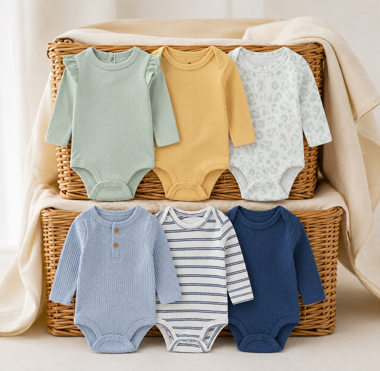 Ensemble 3 Pièces Bébé – Body