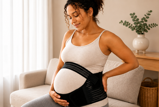 Ceinture de Soutien Ventre Grossesse – Bande Abdominale Réglable Maternité|LittleBunz