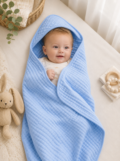 Serviette de Bain à Capuche Bébé –  Ultra Douce & Absorbante | LittleBunz