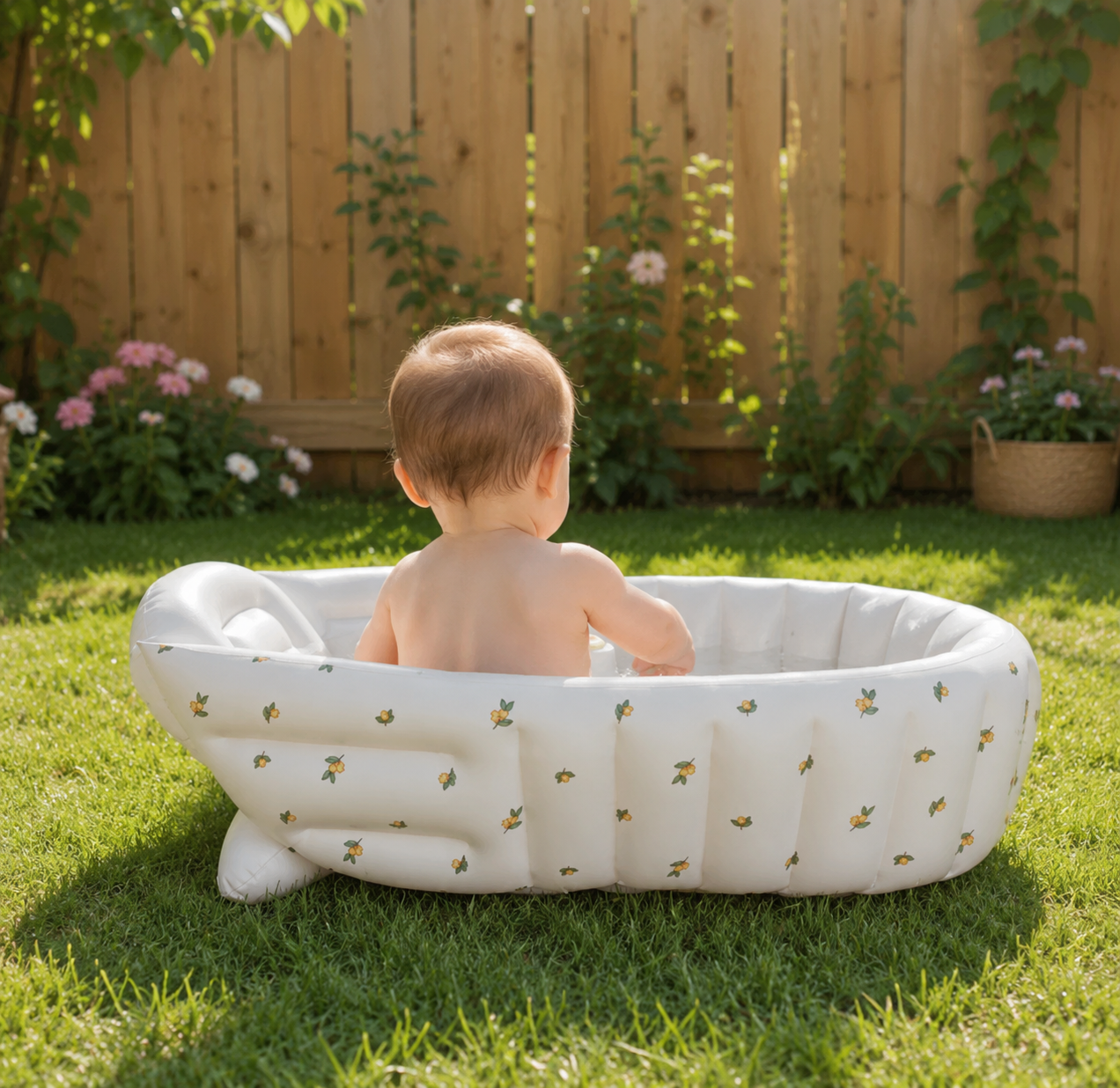 Baignoire Bébé Ergonomique – Bain Sécurisé & Confortable pour Nourrisson