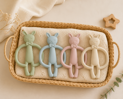 Anneau de Dentition en Silicone pour Bébé – littlebunz