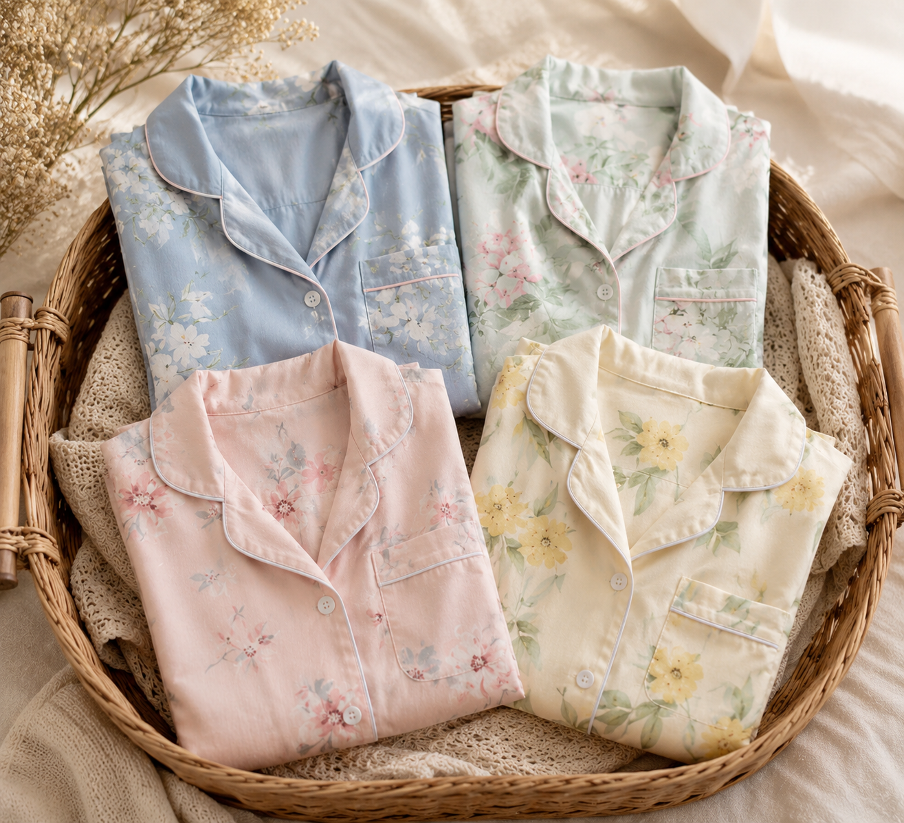 Pyjama Fleuri Maman | Douceur & Confort au Quotidien|LittleBunz