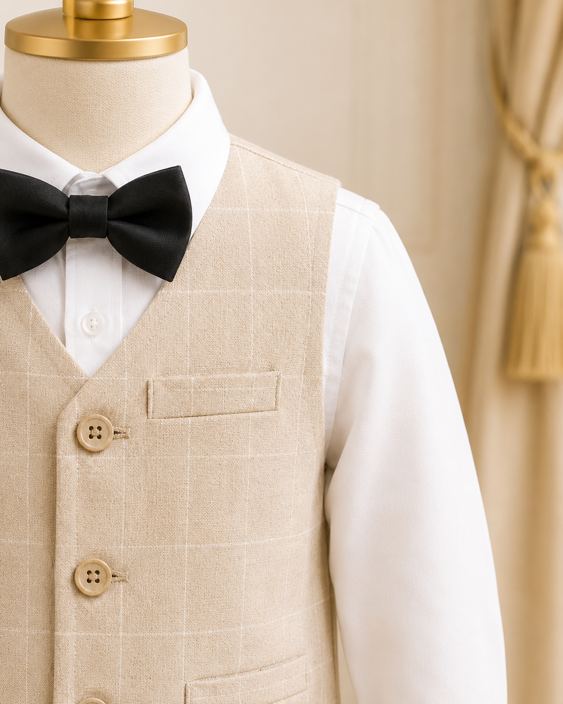 Ensemble Augustin| Tenue de cérémonie pour garçon – Mariage, Baptême & Grandes Occasions