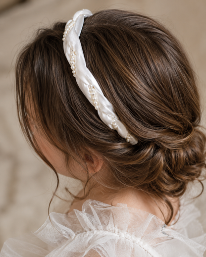 Bandeau Perle Fille — Serre-tête Princesse