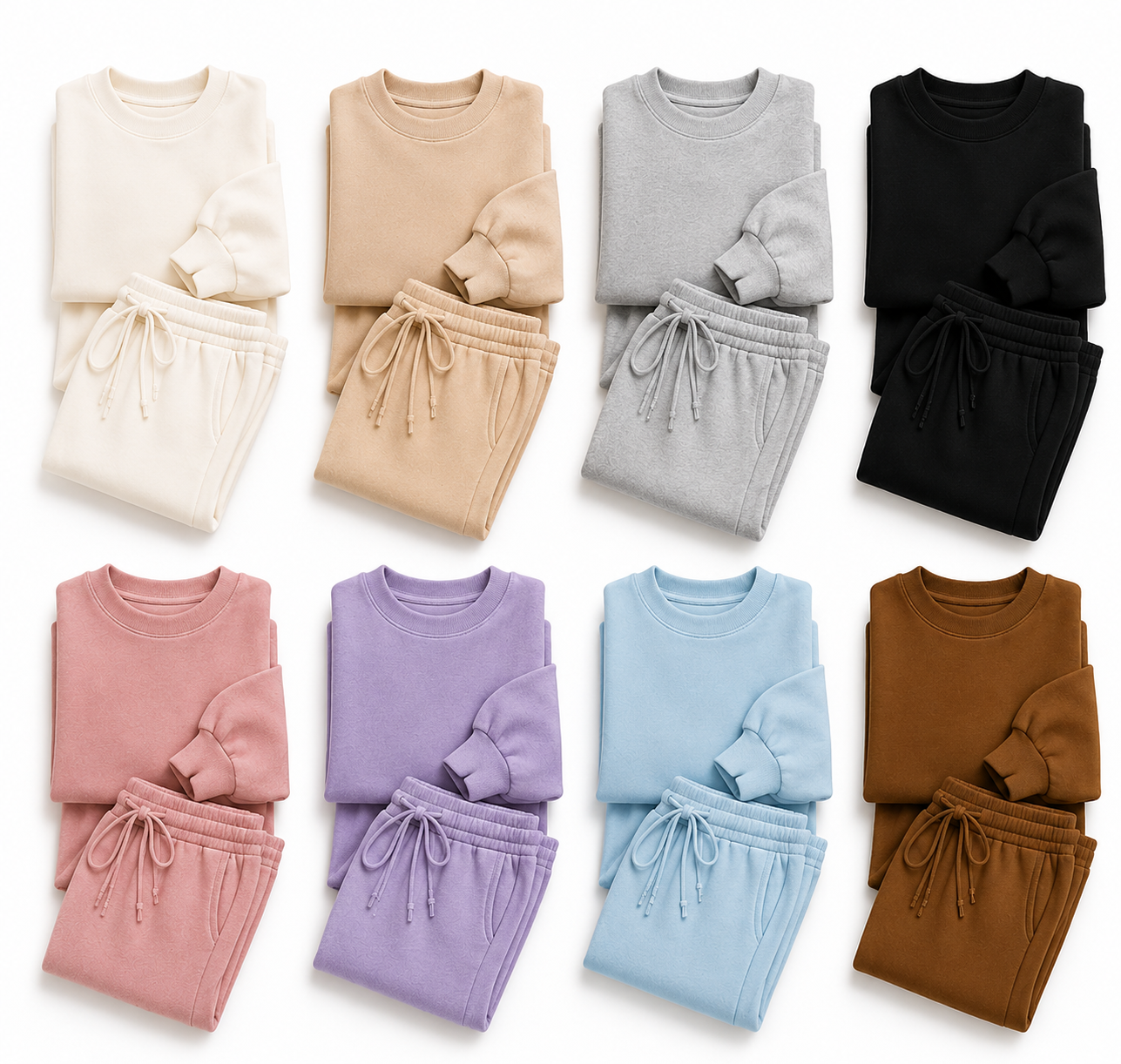 Ensemble 2 Pièces Haut Manches Longues À Lacets & Pantalon Femme | LittleBunz