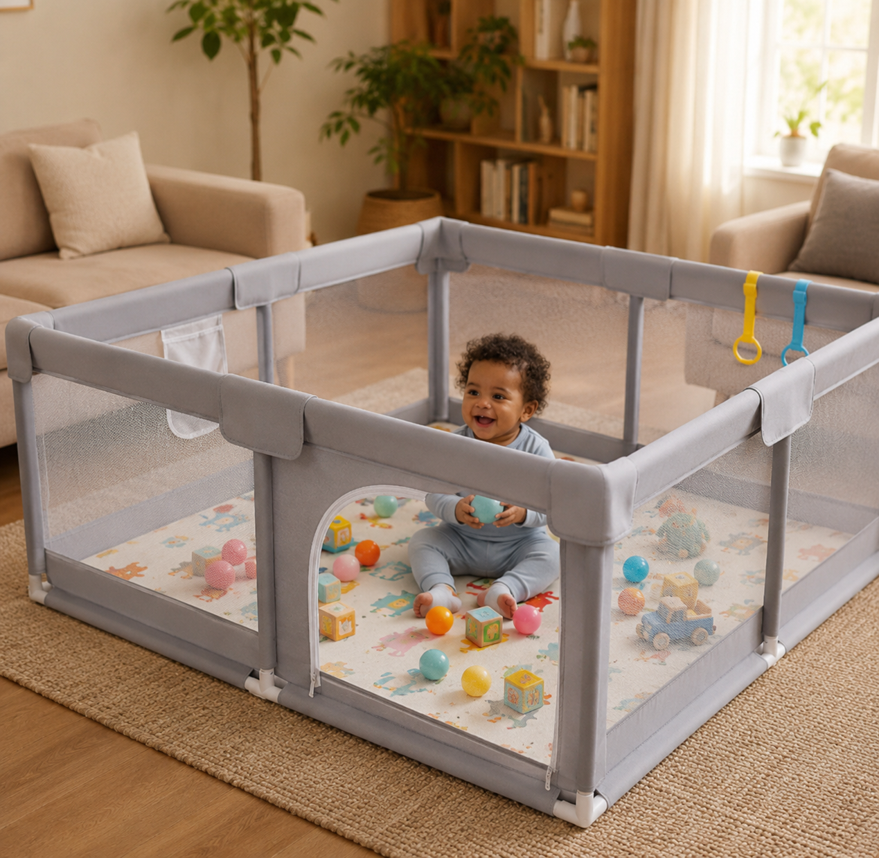 Parc bébé littlebunz | Sécurisé et Modulable
