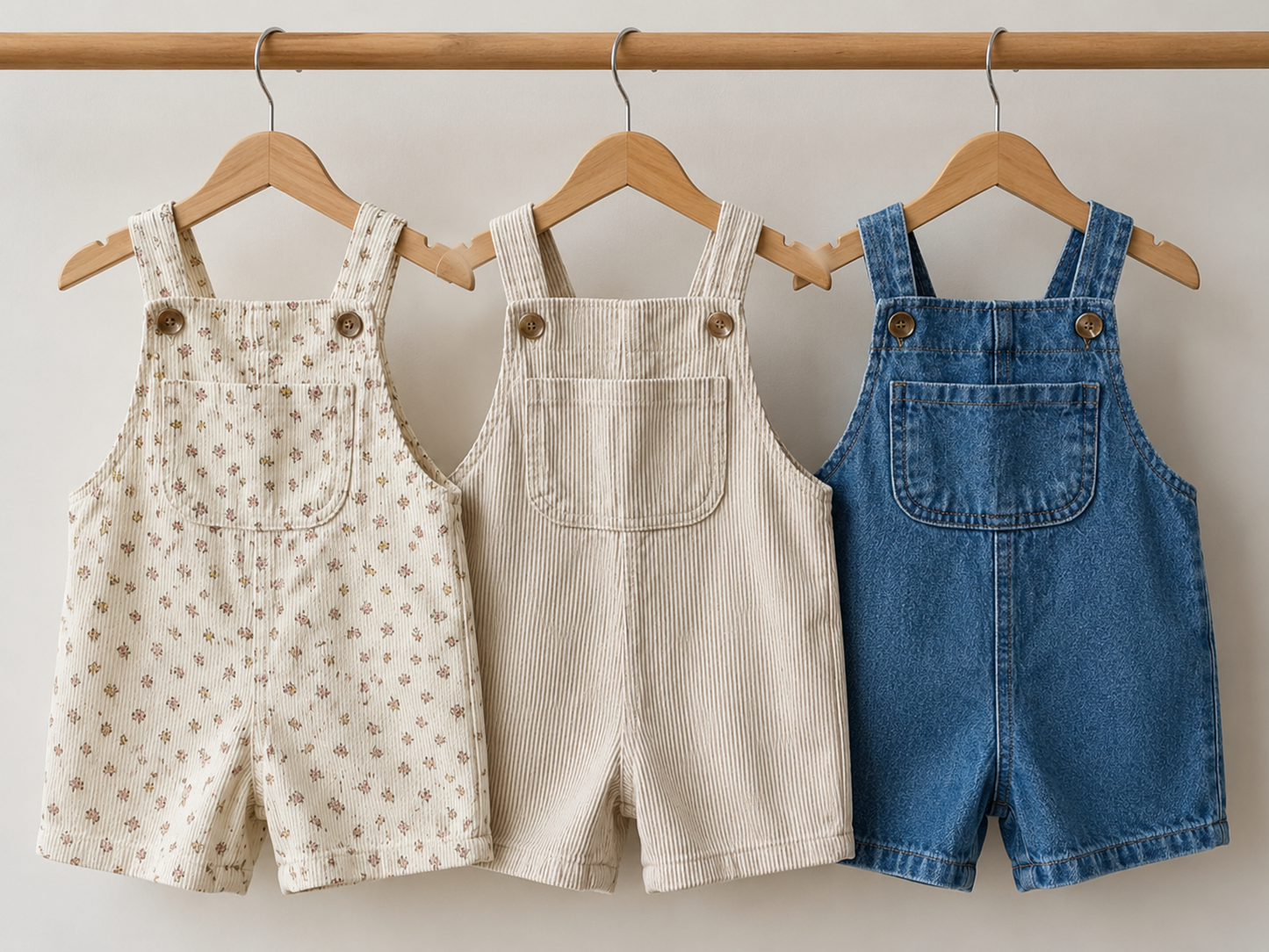 Salopette bébé & enfant | Combinaison coton | Littlebunz | 6M à 4-5 ans