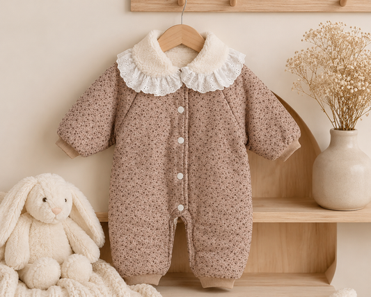 Combinaison Bébé Hiver |  chaude, douce et confortable |  Unisexe | 6 mois à 24mois