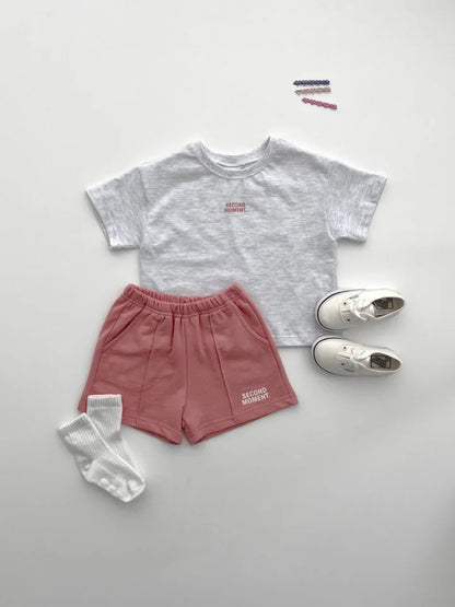 Ensemble T-Shirt & Short en coton|Super cool| LittleBunz| 12mois à 6ans