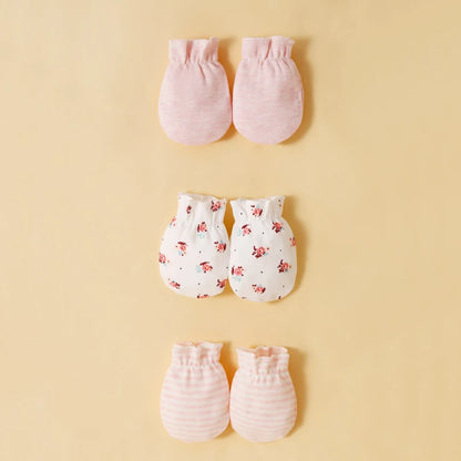 Ensemble bonnet et moufles bébé 100% coton – Littlebunz