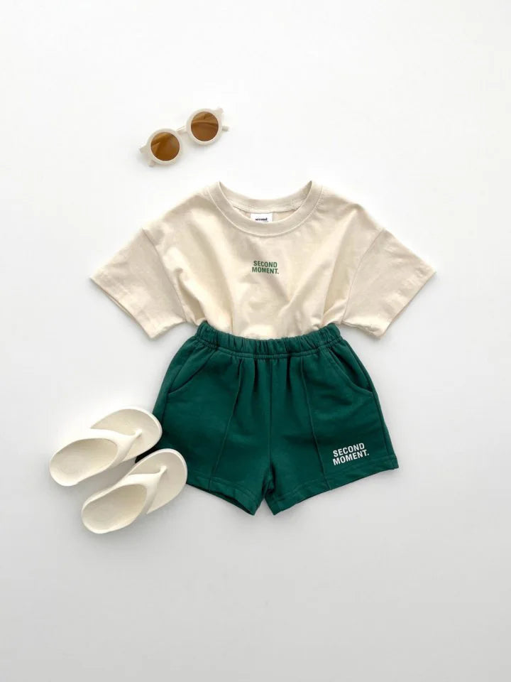 Ensemble T-Shirt & Short en coton|Super cool| LittleBunz| 12mois à 6ans