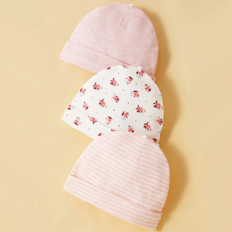 Ensemble bonnet et moufles bébé 100% coton – Littlebunz