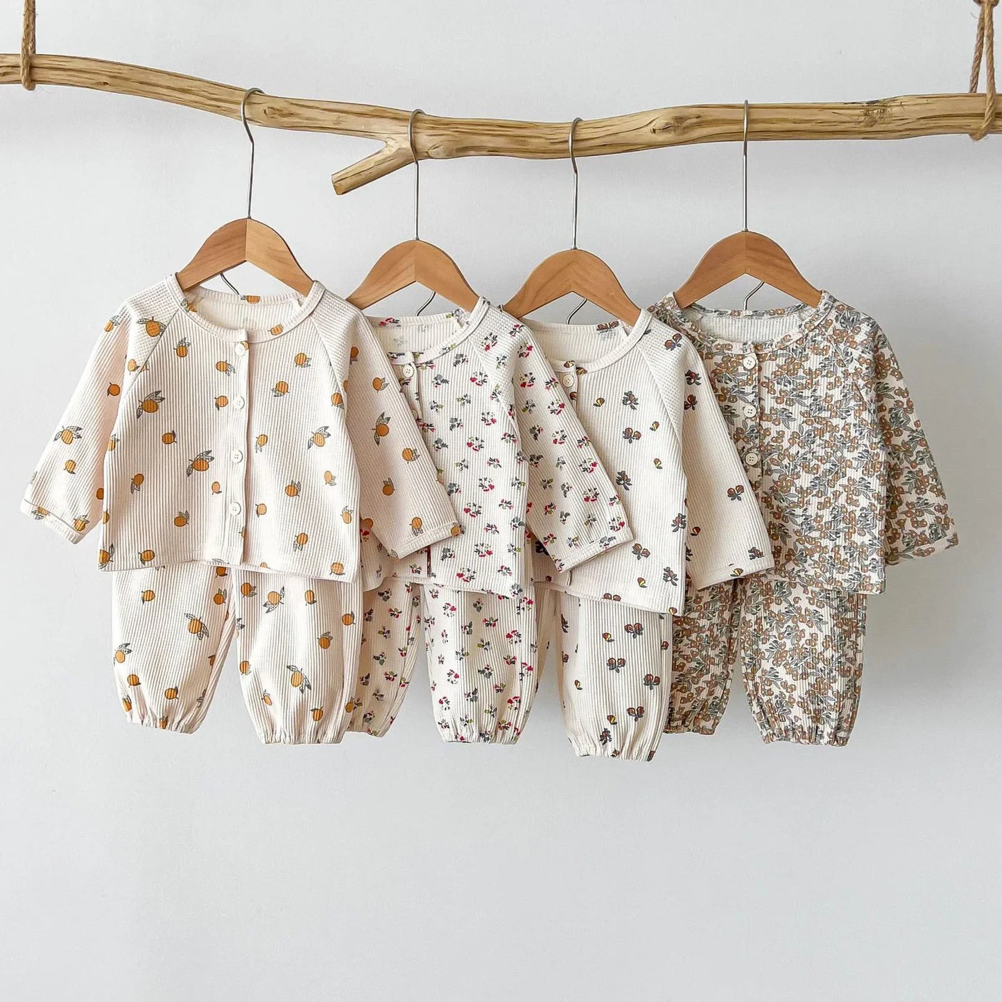 Ensemble Deux Pièces en Coton Unisexe – Littlebunz
