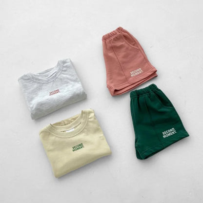 Ensemble T-Shirt & Short en coton|Super cool| LittleBunz| 12mois à 6ans