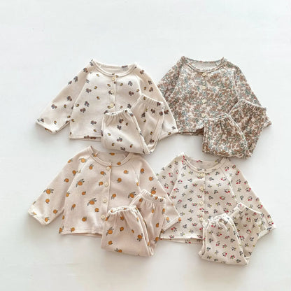 Ensemble Deux Pièces en Coton Unisexe – Littlebunz