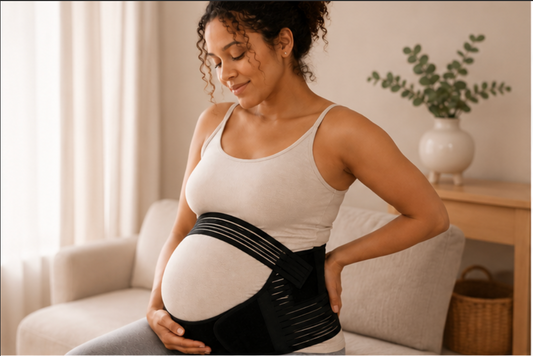 Ceinture de Grossesse Respirante – Soutien Abdominal & Lombaire |littlebunz