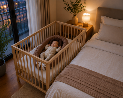 Nid Bébé Cocon – Réducteur de Lit Doux et Confortable