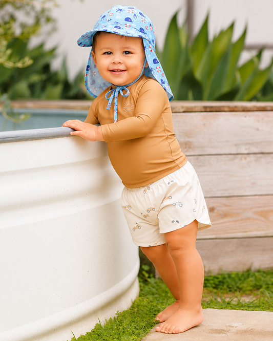 Chapeau Bébé Plage Anti-UV |  LittleBunz
