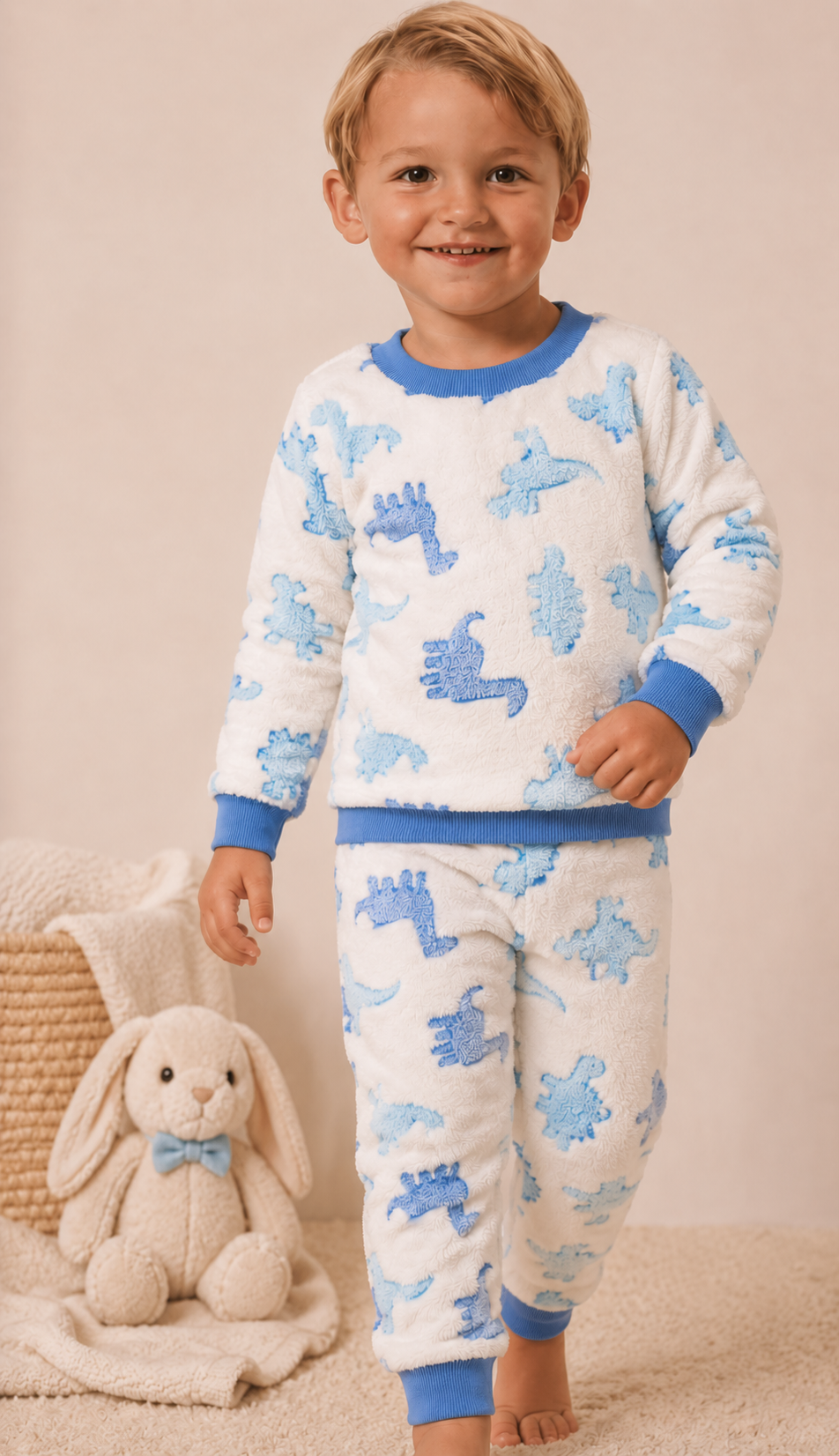 Ensemble Pyjama Enfant | Flanelle Douce | LittleBunz| 6mois à 3 ans