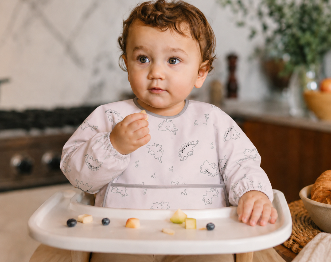 Collection de Bavoirs à Manches Longues Imperméables Bébé – LittleBunz