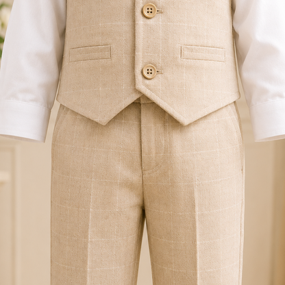 Ensemble Augustin| Tenue de cérémonie pour garçon – Mariage, Baptême & Grandes Occasions