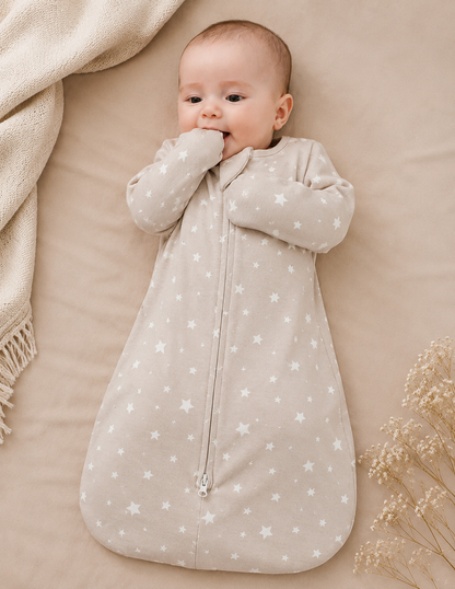 Gigoteuse d’Emmaillotage Bébé Coton | Motifs Doux | LittleBunz
