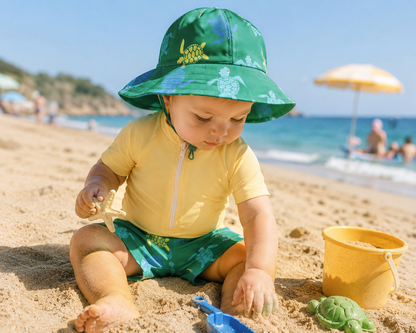 Tenue de Plage Bébé Anti-UV 3 Pièces  | LittleBunz